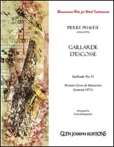 Gaillarde d'Escosse, First Book of Dances  P.O.D. cover